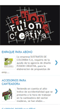 Mobile Screenshot of fusioncreativa6.blogspot.com