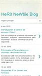 Mobile Screenshot of her0-newbie-blog.blogspot.com