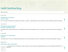 Tablet Screenshot of her0-newbie-blog.blogspot.com