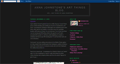 Desktop Screenshot of anna-johnstone.blogspot.com