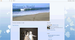 Desktop Screenshot of meagans-world.blogspot.com