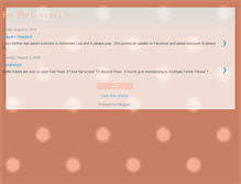 Tablet Screenshot of fortheloveoflisa2010.blogspot.com