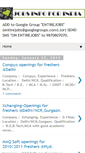 Mobile Screenshot of jobsinfo4india.blogspot.com