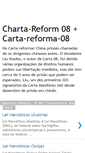 Mobile Screenshot of carta-reforma-08.blogspot.com