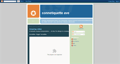 Desktop Screenshot of connetiquette.blogspot.com