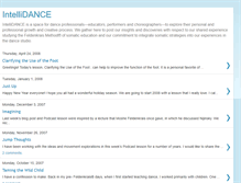 Tablet Screenshot of intellidance.blogspot.com