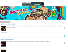 Tablet Screenshot of micaretadokuelho.blogspot.com