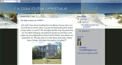 Desktop Screenshot of adayinmylifestyle.blogspot.com