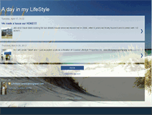 Tablet Screenshot of adayinmylifestyle.blogspot.com