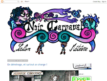 Tablet Screenshot of noir-carnaval.blogspot.com