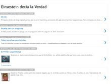 Tablet Screenshot of einsestein.blogspot.com