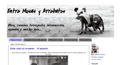 Desktop Screenshot of entremusasyarrebatos.blogspot.com