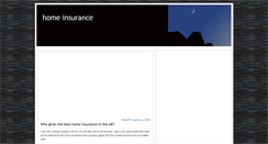 Desktop Screenshot of home-insurance-veera.blogspot.com