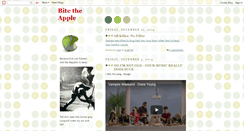 Desktop Screenshot of bitetheapple64.blogspot.com