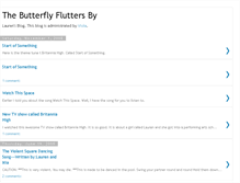 Tablet Screenshot of butterflyflutterby.blogspot.com