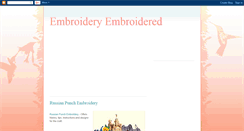 Desktop Screenshot of embroidery-com.blogspot.com