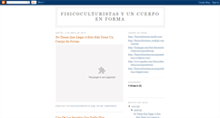 Desktop Screenshot of fisicoculturistasyuncuerpoenforma.blogspot.com