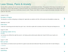 Tablet Screenshot of lessstressandpanic.blogspot.com