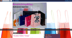 Desktop Screenshot of bewitchingbliss.blogspot.com