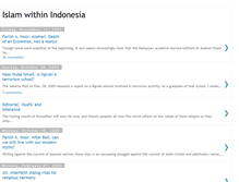 Tablet Screenshot of islam-indonesia.blogspot.com