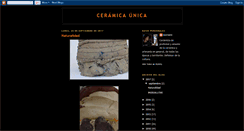 Desktop Screenshot of ceramica-unica.blogspot.com