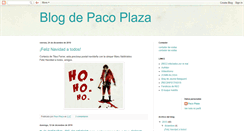 Desktop Screenshot of pacoplaza.blogspot.com