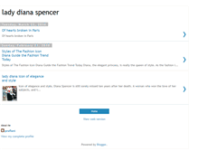 Tablet Screenshot of ladydianaspencerqueenofourheart.blogspot.com