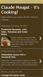 Mobile Screenshot of claudenougat-itscooking.blogspot.com
