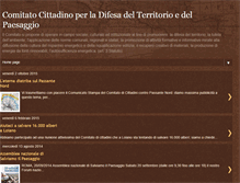 Tablet Screenshot of comitatocittadinosanlazzaro.blogspot.com