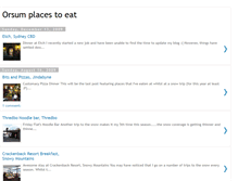 Tablet Screenshot of orsumfood.blogspot.com