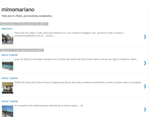 Tablet Screenshot of mimomariano.blogspot.com