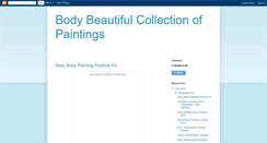 Desktop Screenshot of colectionbodypainting.blogspot.com