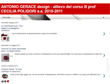 Tablet Screenshot of antoniogeracedesignallievo.blogspot.com