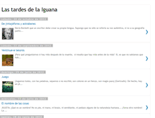 Tablet Screenshot of lastardesdelaiguana.blogspot.com