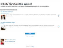 Tablet Screenshot of columbialuggage.blogspot.com