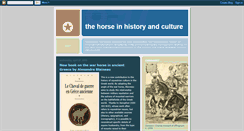 Desktop Screenshot of horseinculture.blogspot.com