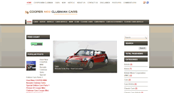 Desktop Screenshot of cooper-mini-clubman-cars.blogspot.com