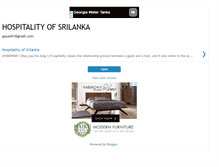 Tablet Screenshot of hospitality-srilanka.blogspot.com