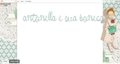 Desktop Screenshot of antonellaesuaboneca.blogspot.com