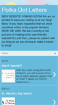 Mobile Screenshot of polkadotlettersmobile.blogspot.com
