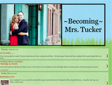 Tablet Screenshot of becomingatucker.blogspot.com