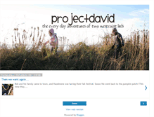 Tablet Screenshot of projectdavid.blogspot.com