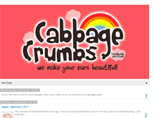 Tablet Screenshot of cabbagecrumbs.blogspot.com