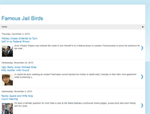 Tablet Screenshot of famousjailbirds.blogspot.com