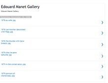 Tablet Screenshot of edouardmanetgallery.blogspot.com