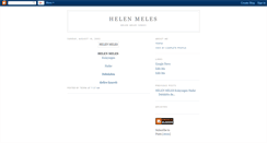Desktop Screenshot of helenmeles.blogspot.com