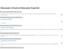 Tablet Screenshot of educainclui.blogspot.com