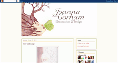 Desktop Screenshot of joannagorham.blogspot.com