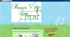 Desktop Screenshot of hassesloge.blogspot.com