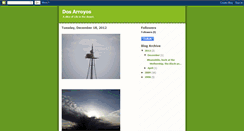 Desktop Screenshot of dosarroyos.blogspot.com